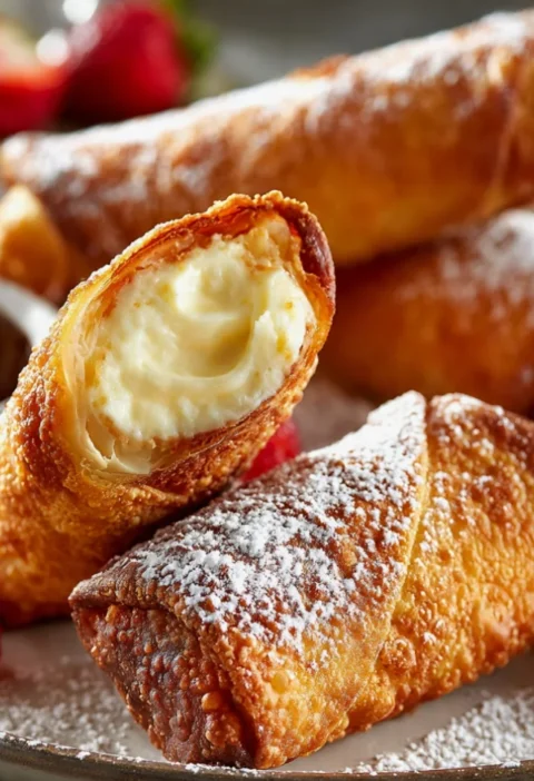 Cheesecake Egg Rolls
