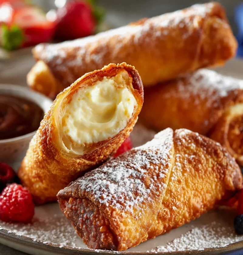 Cheesecake Egg Rolls