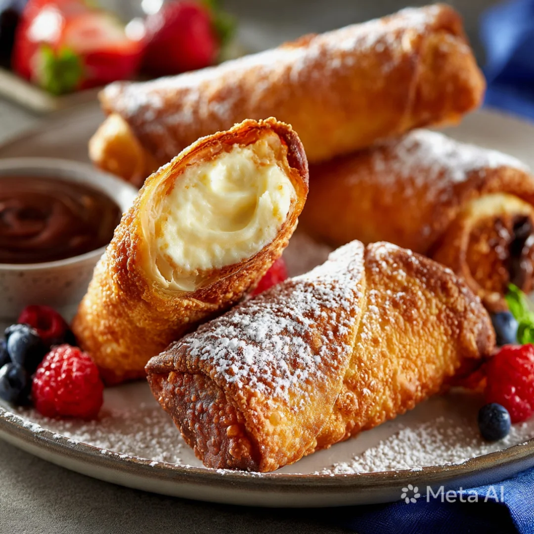 Cheesecake Egg Rolls