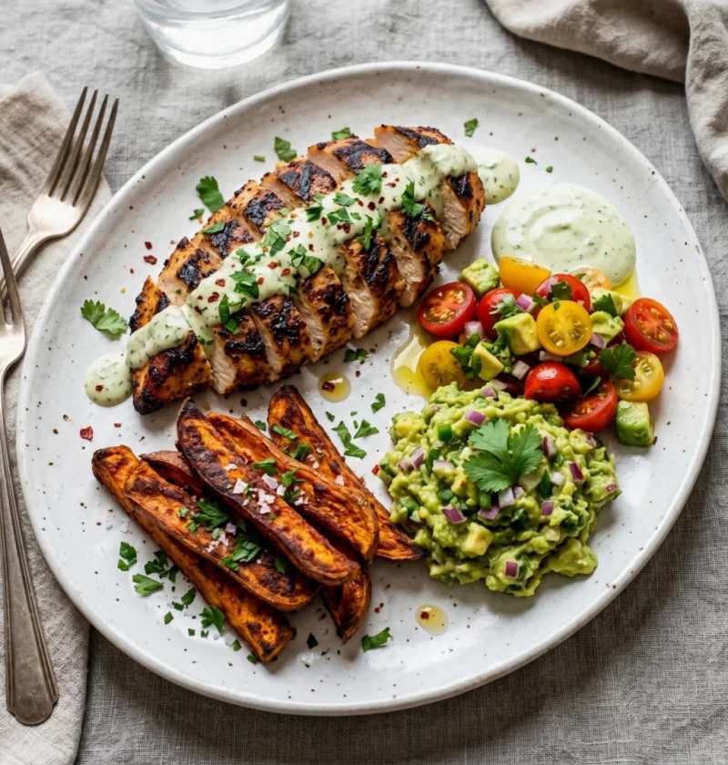 Chicken & Sweet Potato Bowl