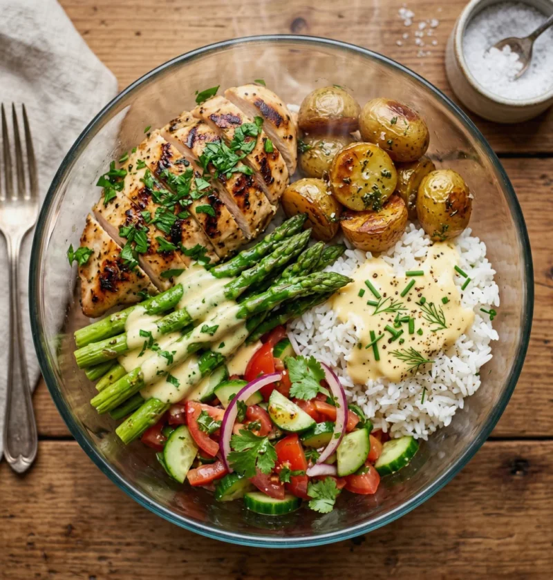 Grilled Herb Chicken Bowl