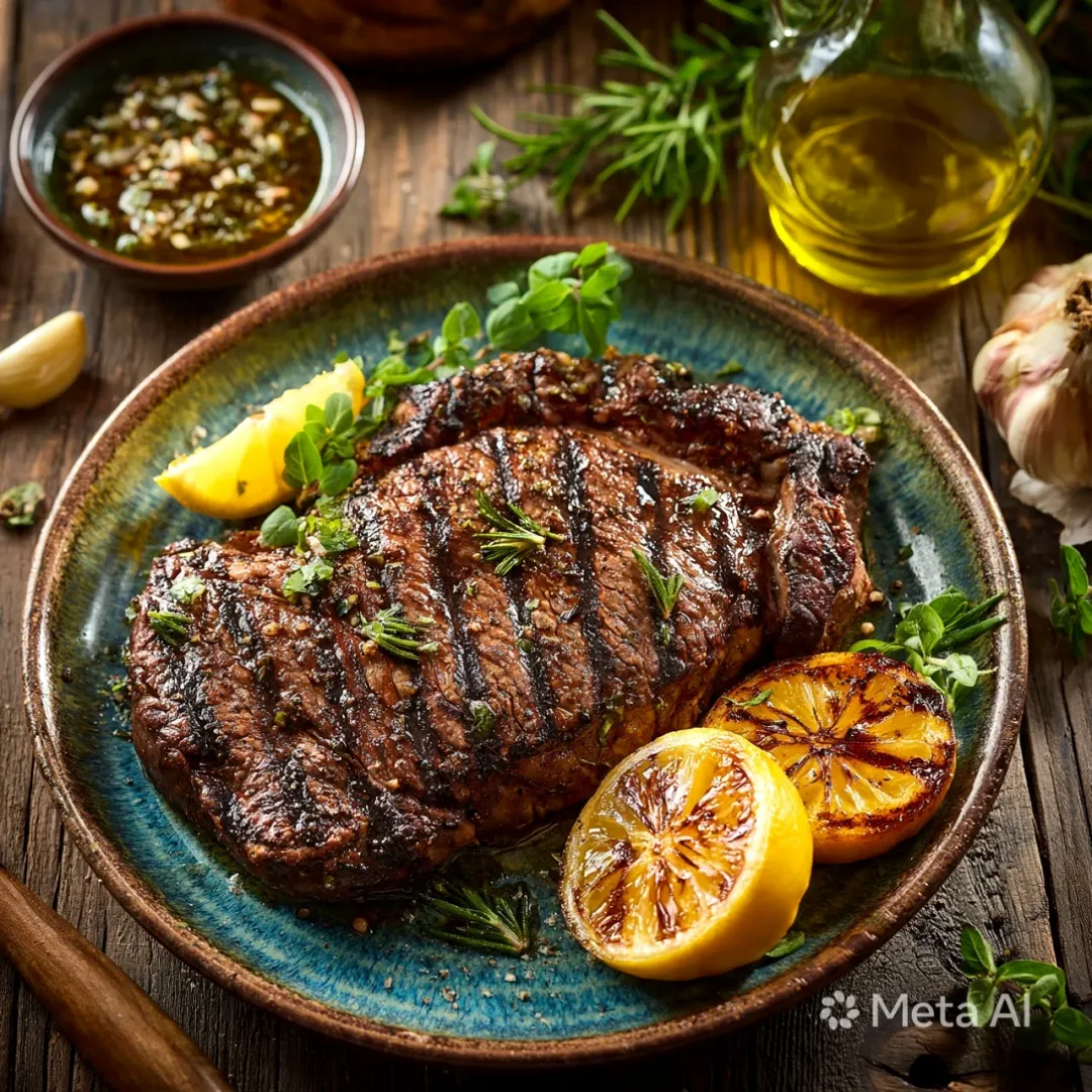 Homemade Greek Steak Marinade