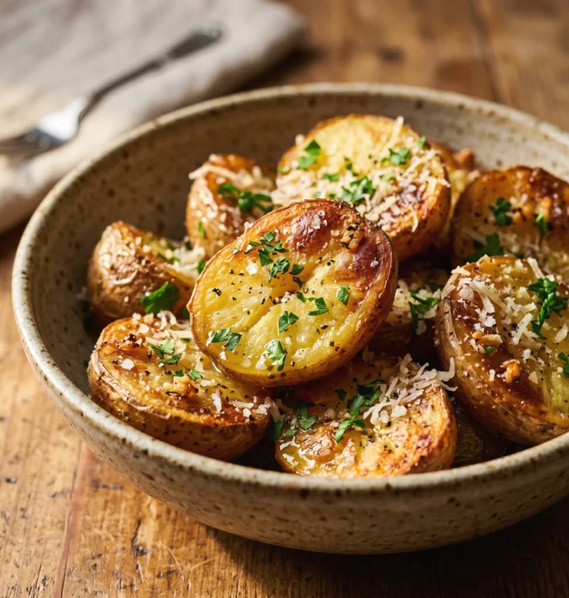 Lemon Potatoes with Garlic & Oregano