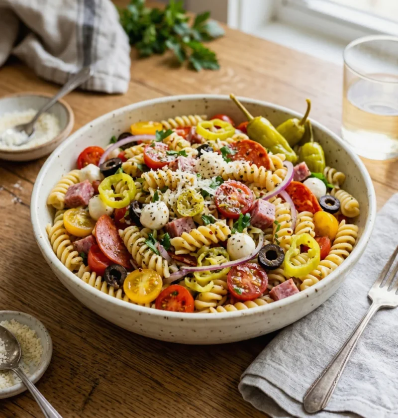 Pepperoncini Pasta Salad