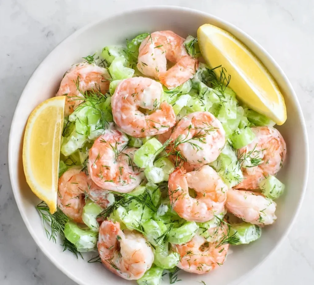 Simple Cold Shrimp Salad - Simple Cold Shrimp Salad