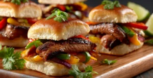Steak Fajita Sliders