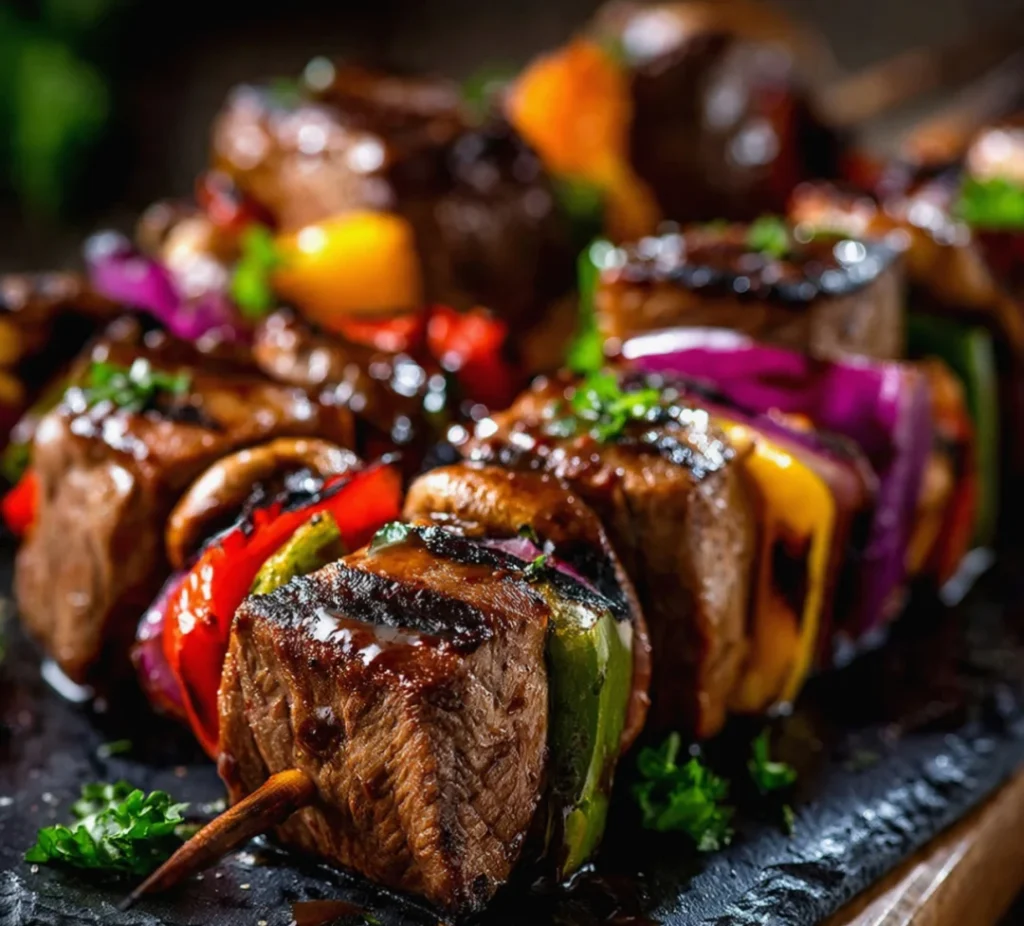 Steak Kabobs: Unleash Flavor with This Easy Recipe! - Steak Kabobs: Unleash Flavor with This Easy Recipe!