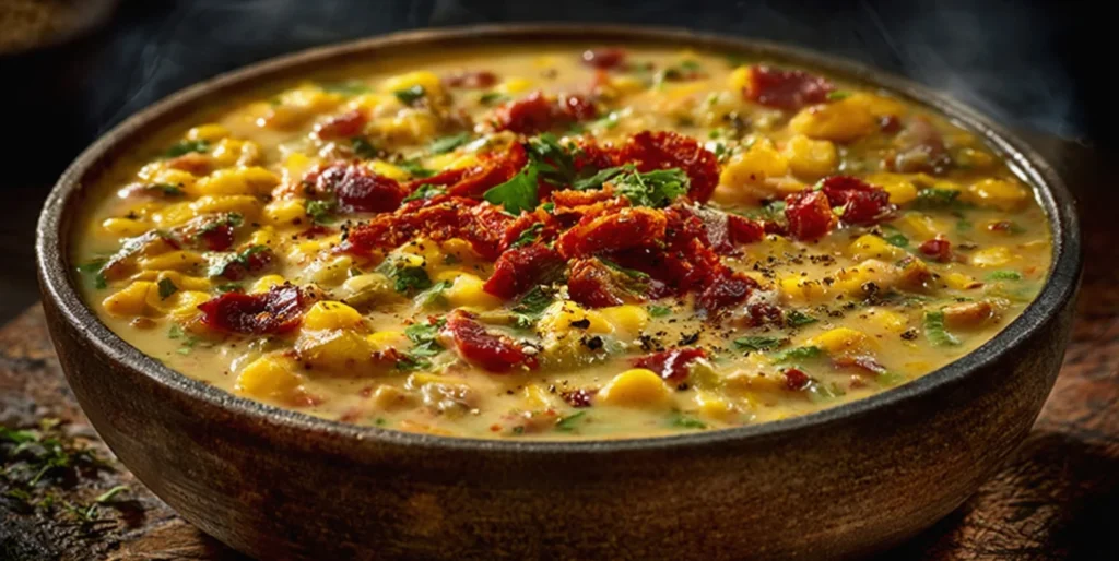 Sun-Dried Tomato Corn Chowder