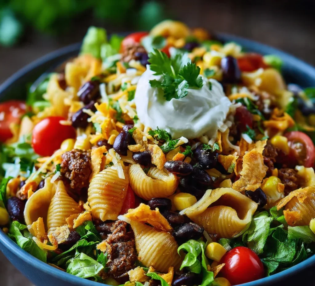 Taco Pasta Salad: A Quick and Delicious Recipe!
