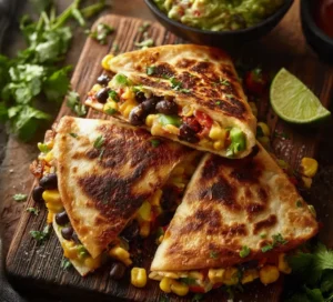 Tasty Cowboy Caviar Quesadillas
