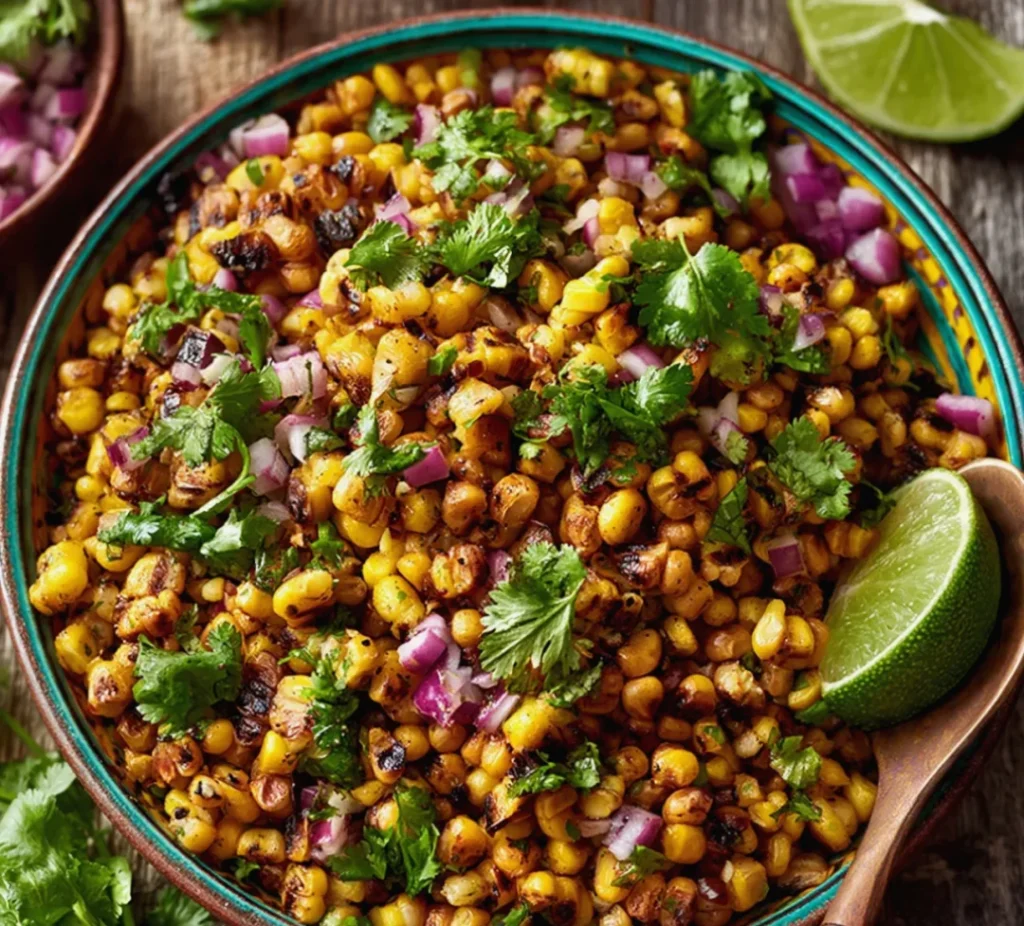 Tasty Grilled Corn Salsa - Tasty Grilled Corn Salsa