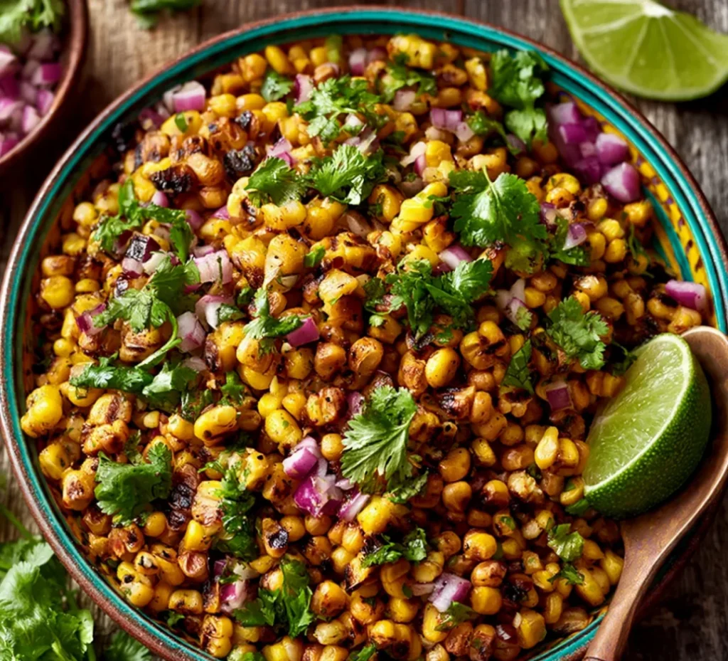 Tasty Grilled Corn Salsa