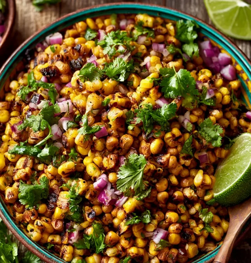 Tasty Grilled Corn Salsa