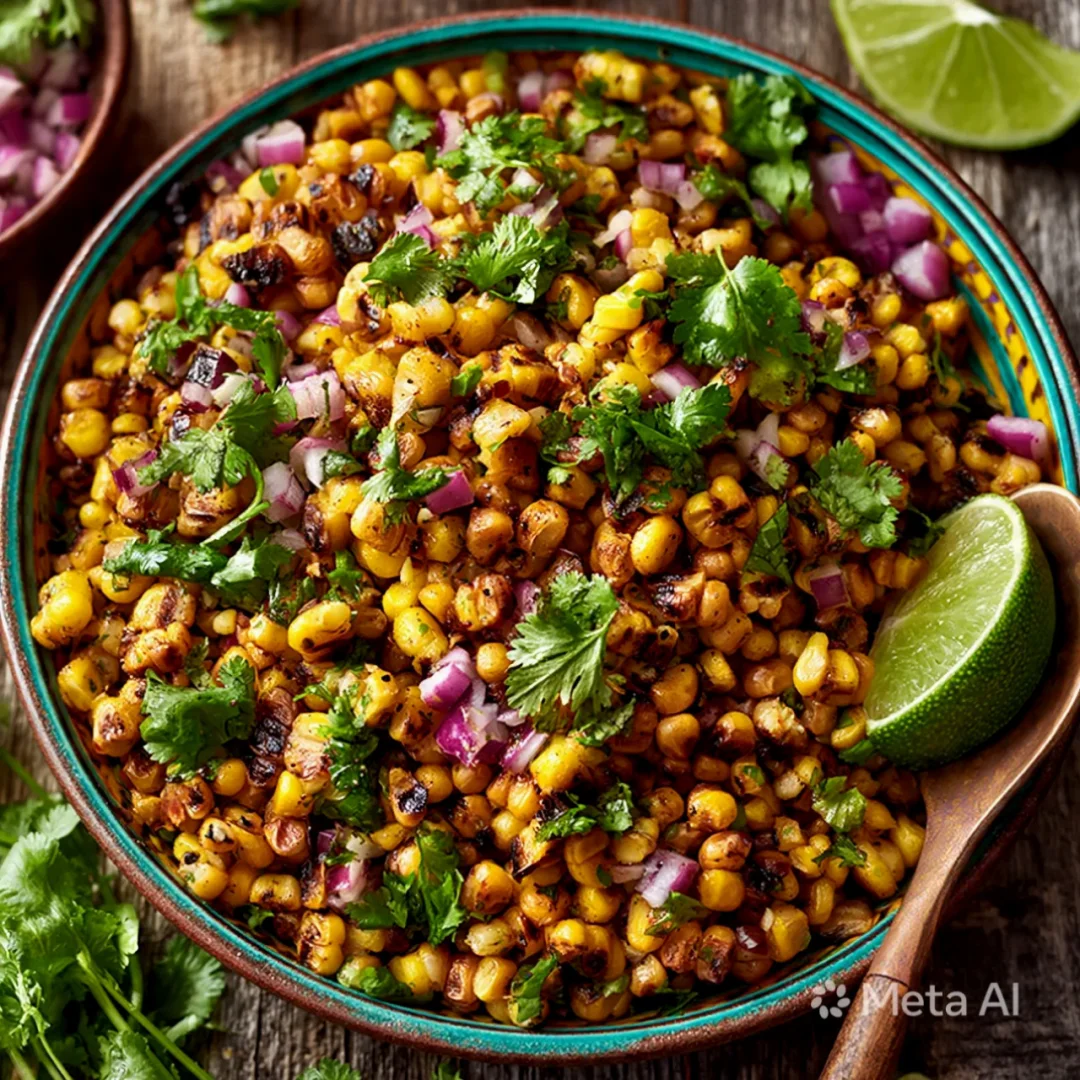 Tasty Grilled Corn Salsa