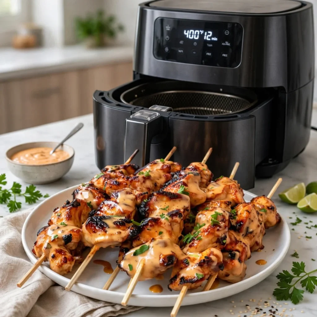 Air Fryer Bang Bang Chicken Skewers – Delicious and Easy - Air Fryer Bang Bang Chicken Skewers – Delicious and Easy
