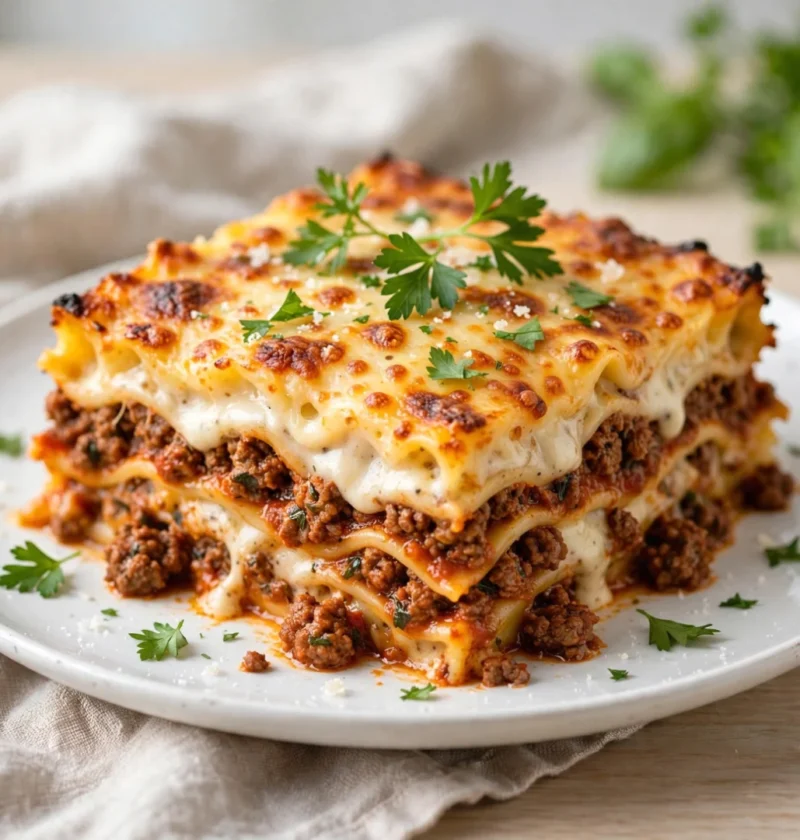 Classic Italian Meat Lasagna