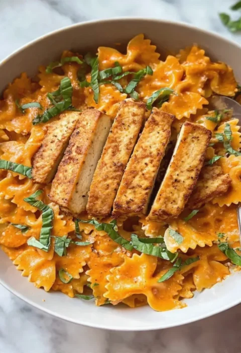 Creamy Marry Me Tofu Pasta