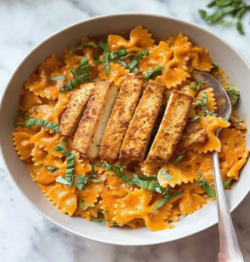 Creamy Marry Me Tofu Pasta
