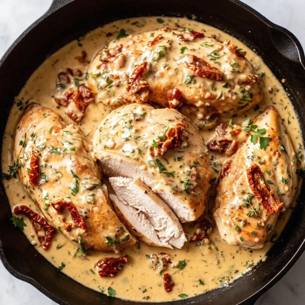 Creamy Sun-Dried Tomato Chicken