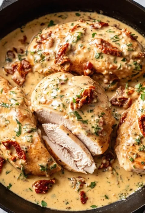Creamy Sun-Dried Tomato Chicken
