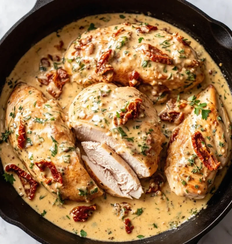 Creamy Sun-Dried Tomato Chicken