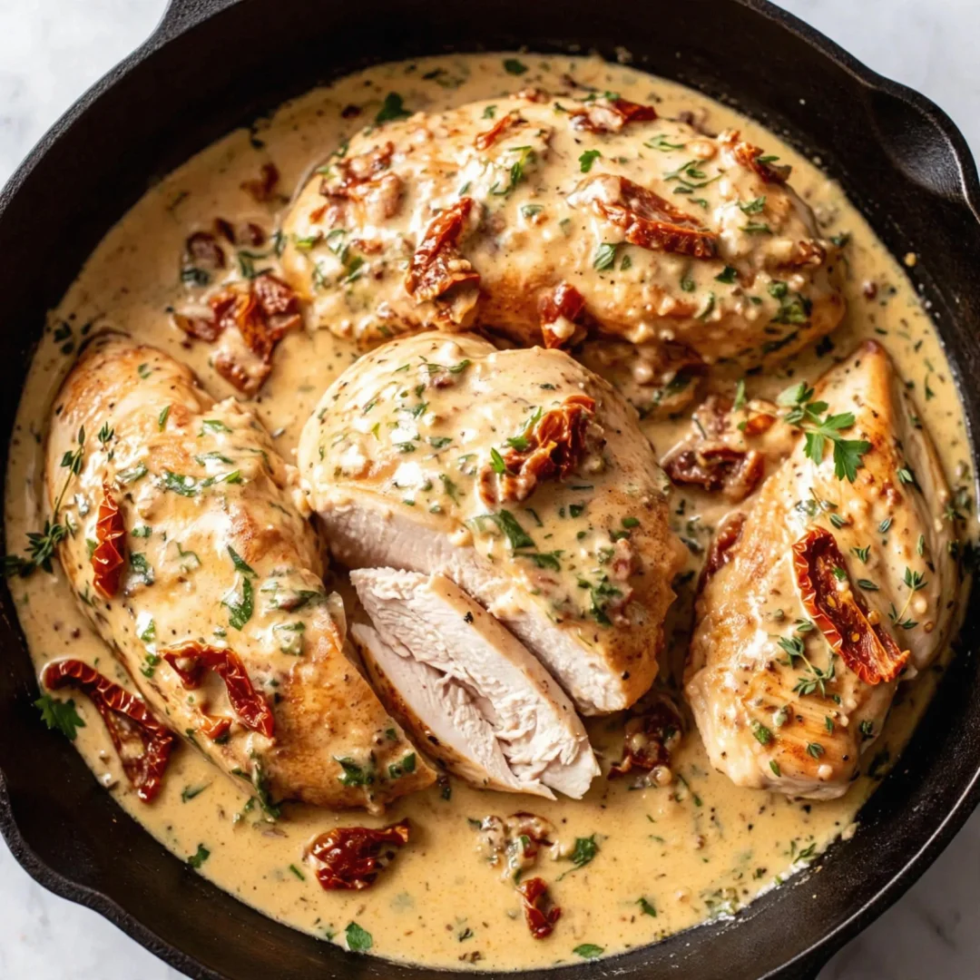 Creamy Sun-Dried Tomato Chicken