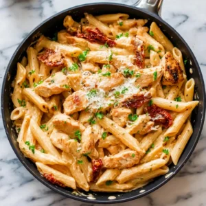 Creamy Sun-Dried Tomato Chicken Pasta