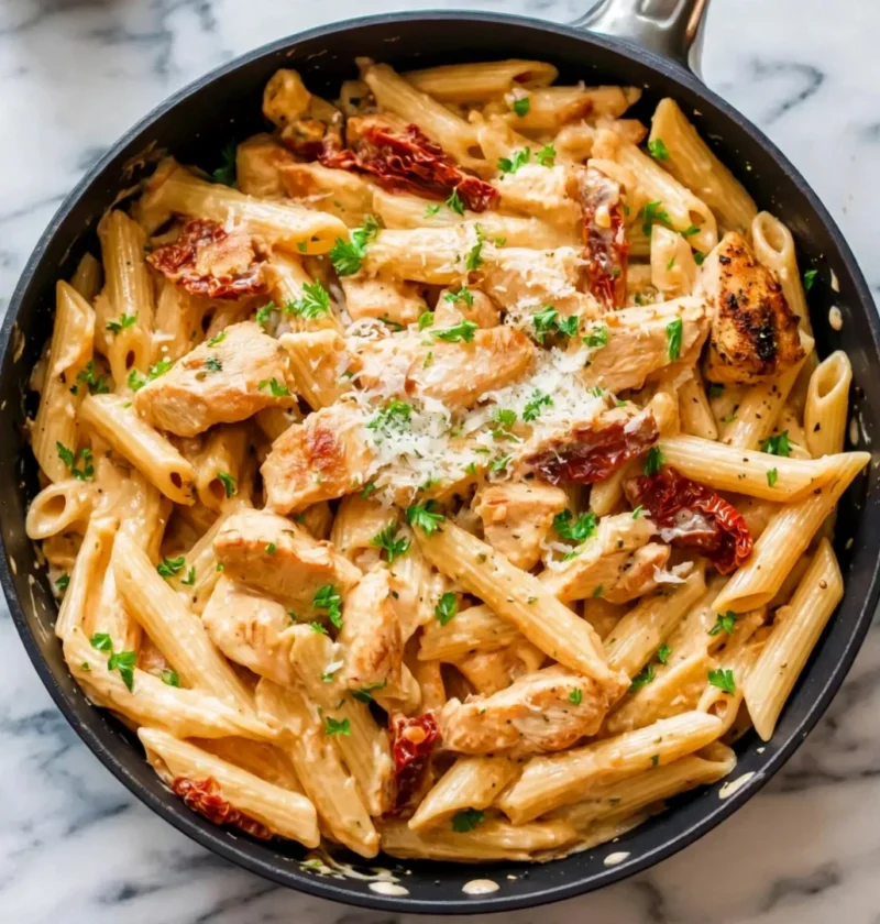 Creamy Sun-Dried Tomato Chicken Pasta