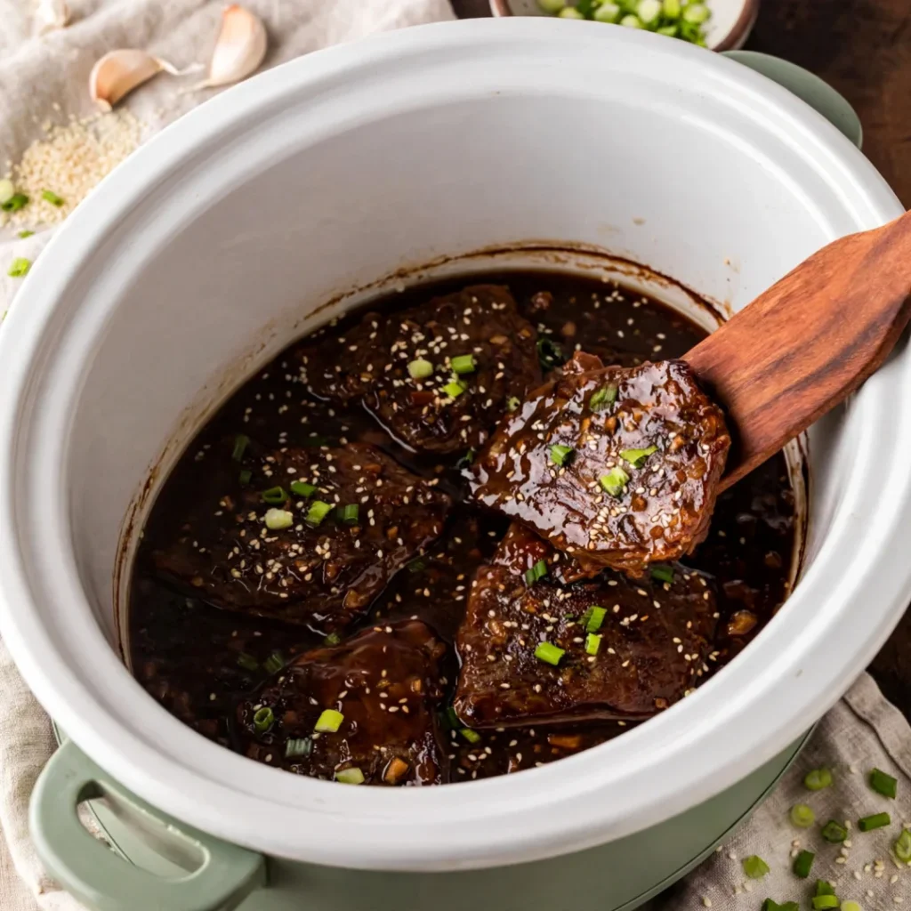 Crockpot Teriyaki Steaks