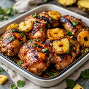 Easy and Delicious Baked Pineapple Chicken