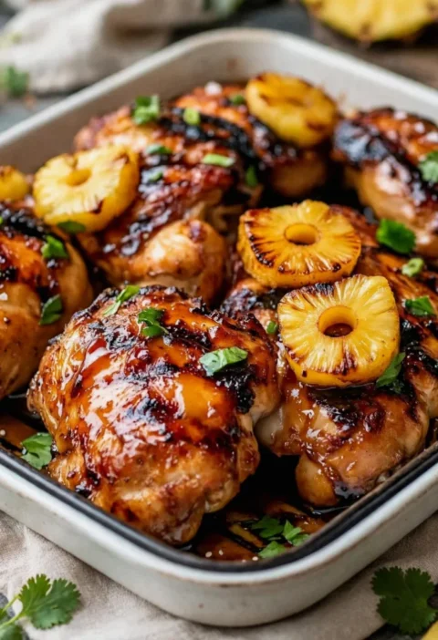 Baked Pineapple Chicken