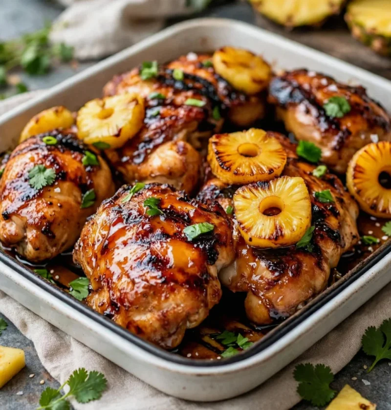 Baked Pineapple Chicken