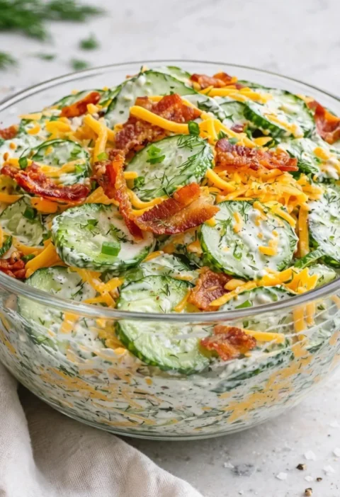 Cucumber Ranch Crack Salad
