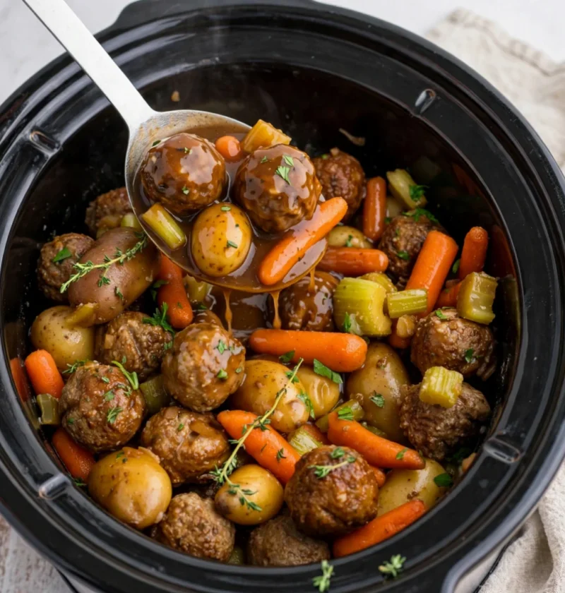 Meatball Pot Roast