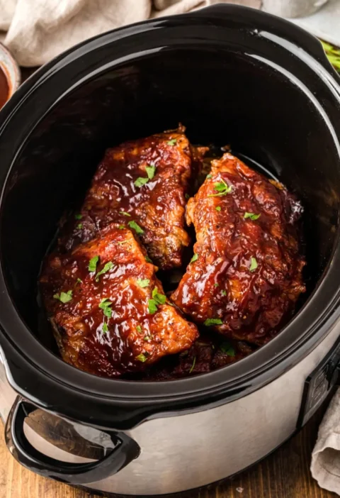 slow cooker baby back ribs