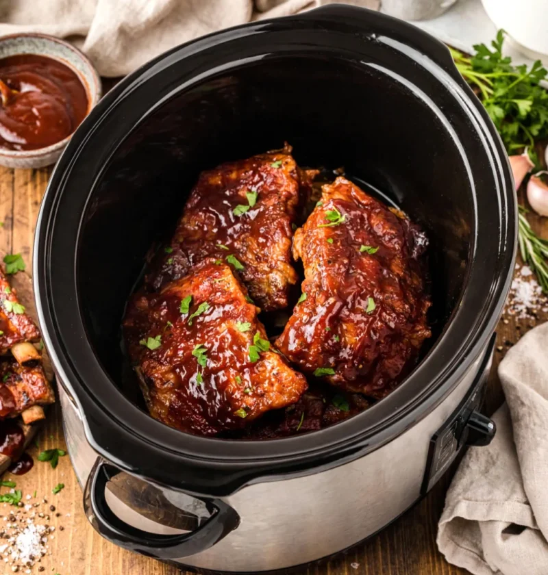 slow cooker baby back ribs