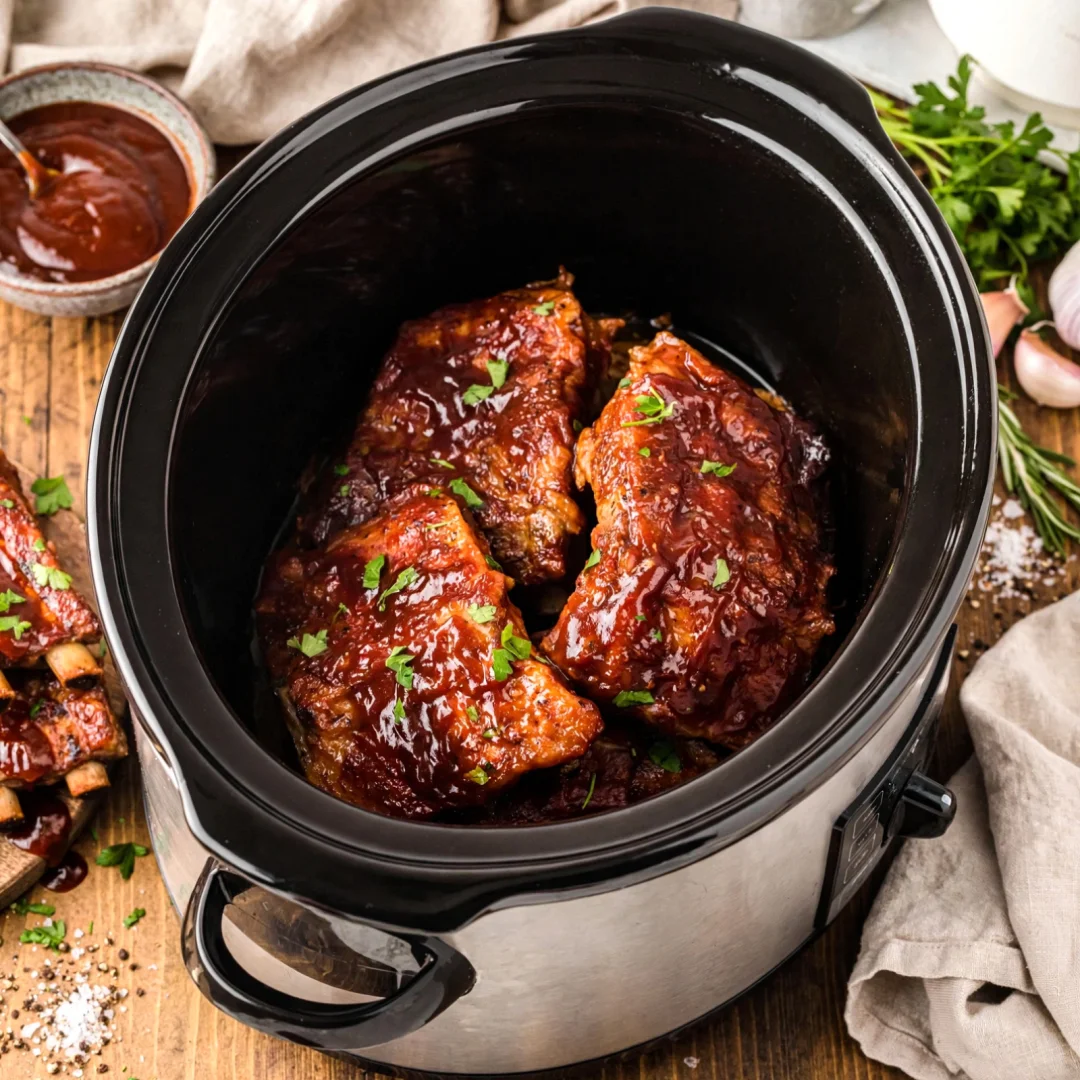 Slow Cooker Baby Back Ribs
