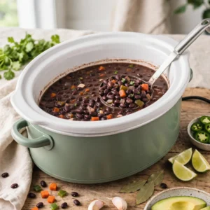 Slow Cooker Cuban Black Beans