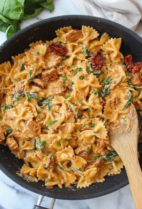 Sun-Dried Tomato Chicken Pasta