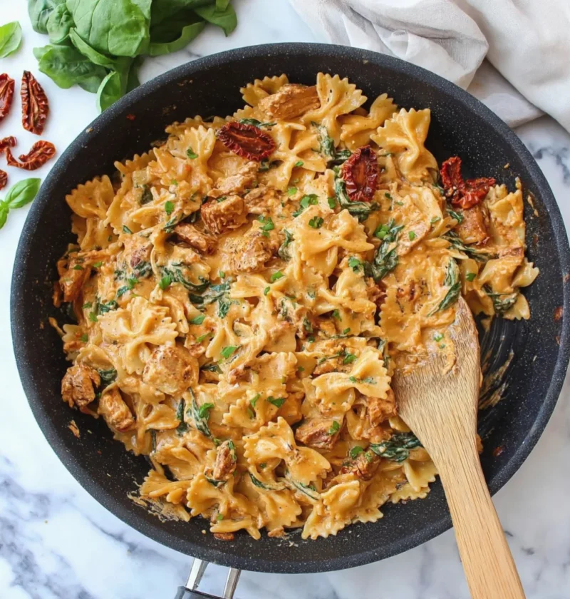 Sun-Dried Tomato Chicken Pasta