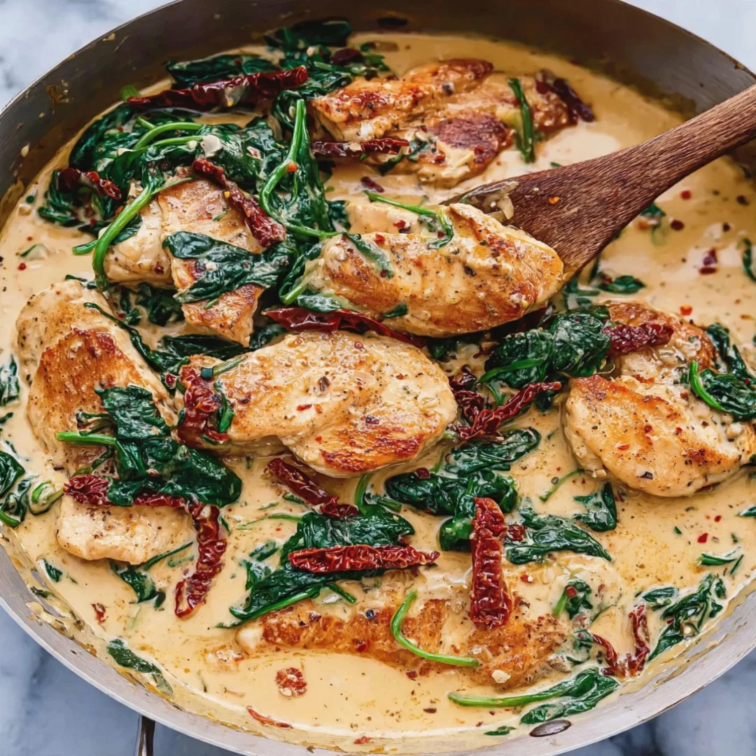 Sun Dried Tomato Chicken Skillet