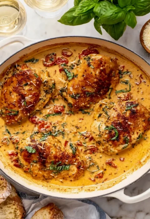 Sun-Dried Tomato Cream Chicken