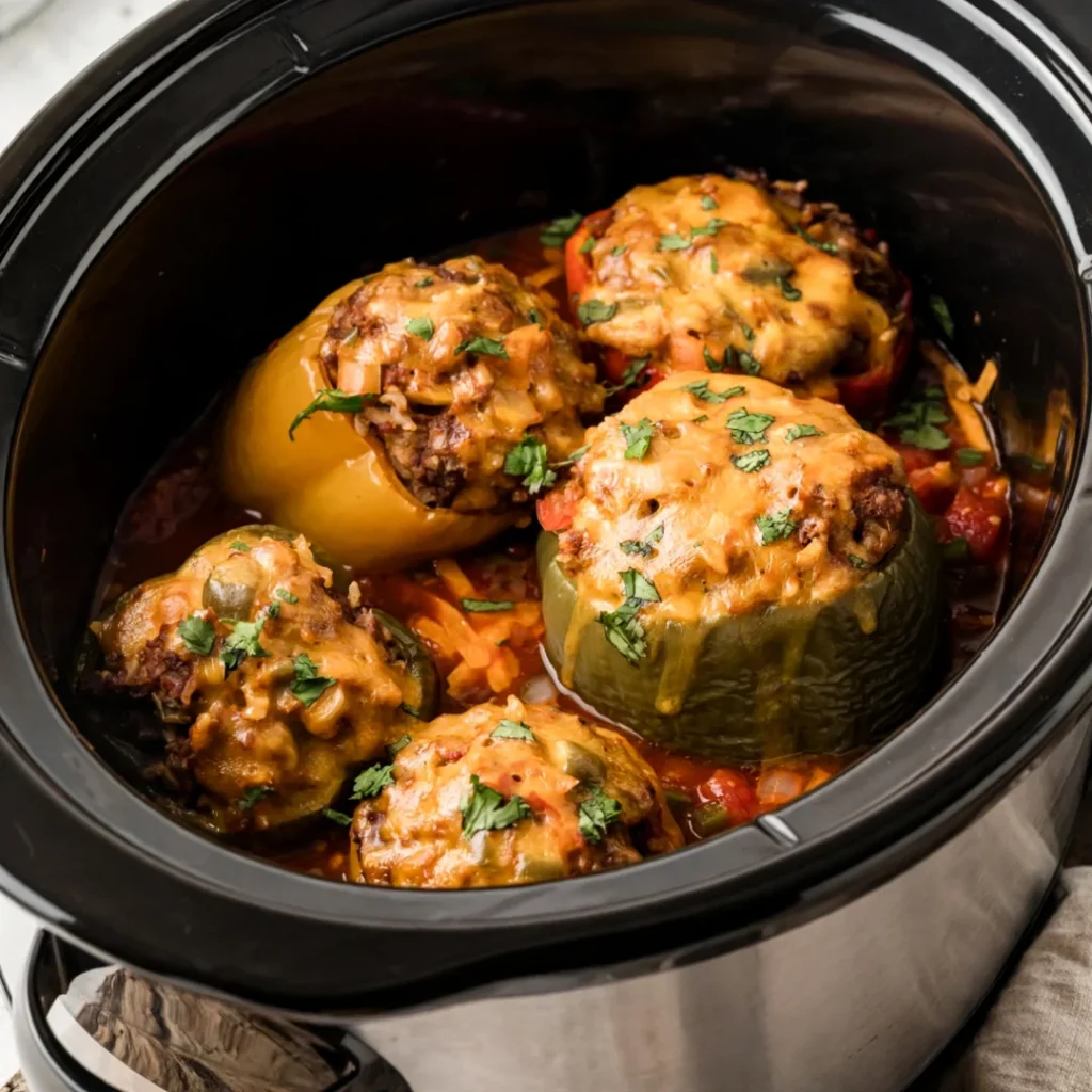 Taco Stuffed Peppers - Taco Stuffed Peppers