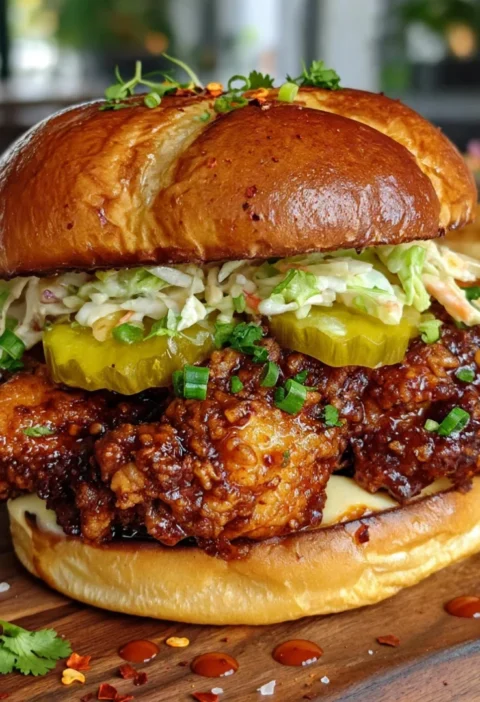 Spicy Nashville Hot Chicken Sandwich