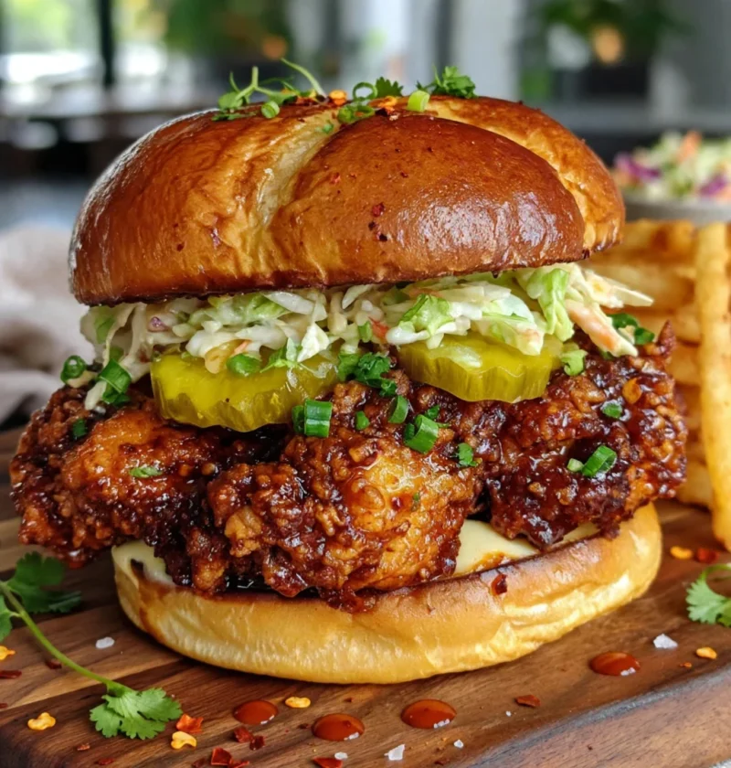 Spicy Nashville Hot Chicken Sandwich