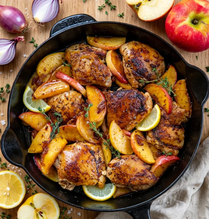 Apple Shallot Chicken