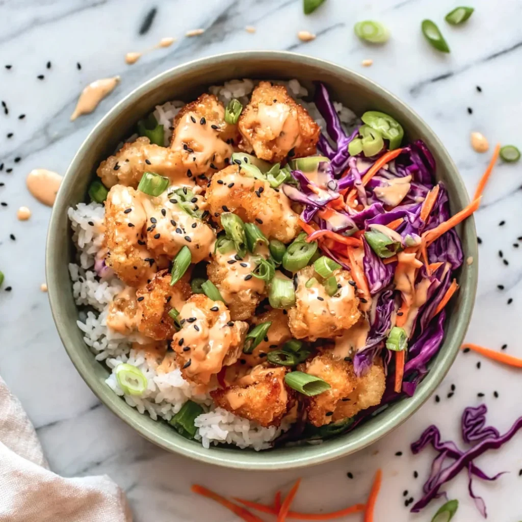 Best Bang Bang Chicken and Rice Bowls