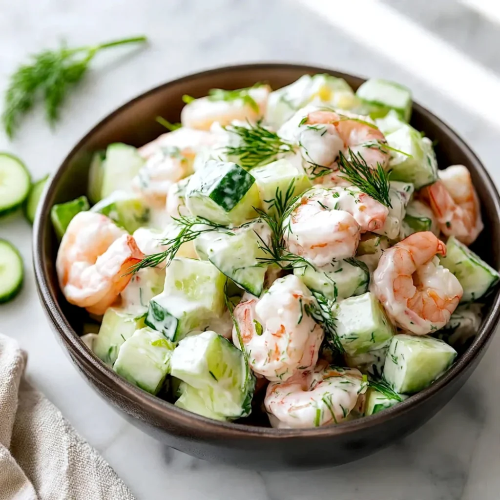 Best Cucumber Shrimp Salad - Best Cucumber Shrimp Salad