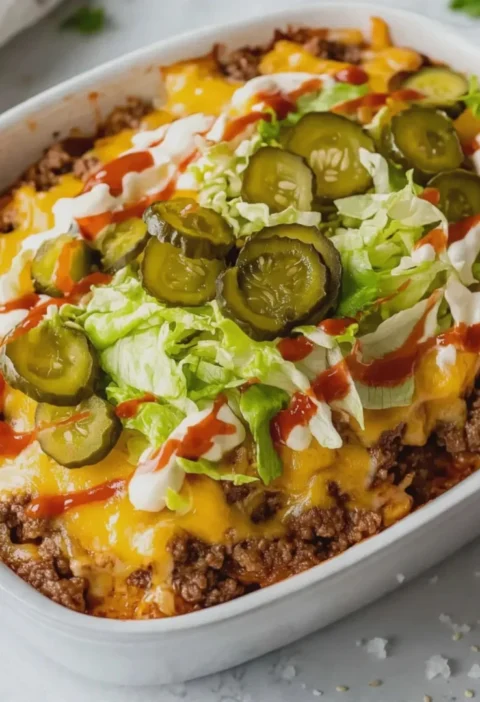 Big Mac casserole