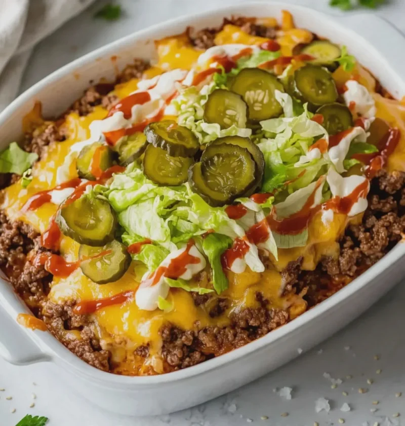 Big Mac casserole